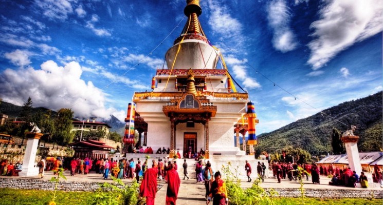 Бутан. Гималаи.